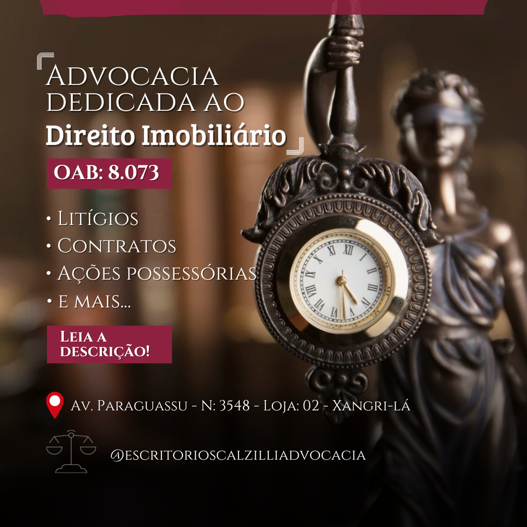 LITÍGIOS, CONTRATOS, AÇÕES POSSESSÓRIAS